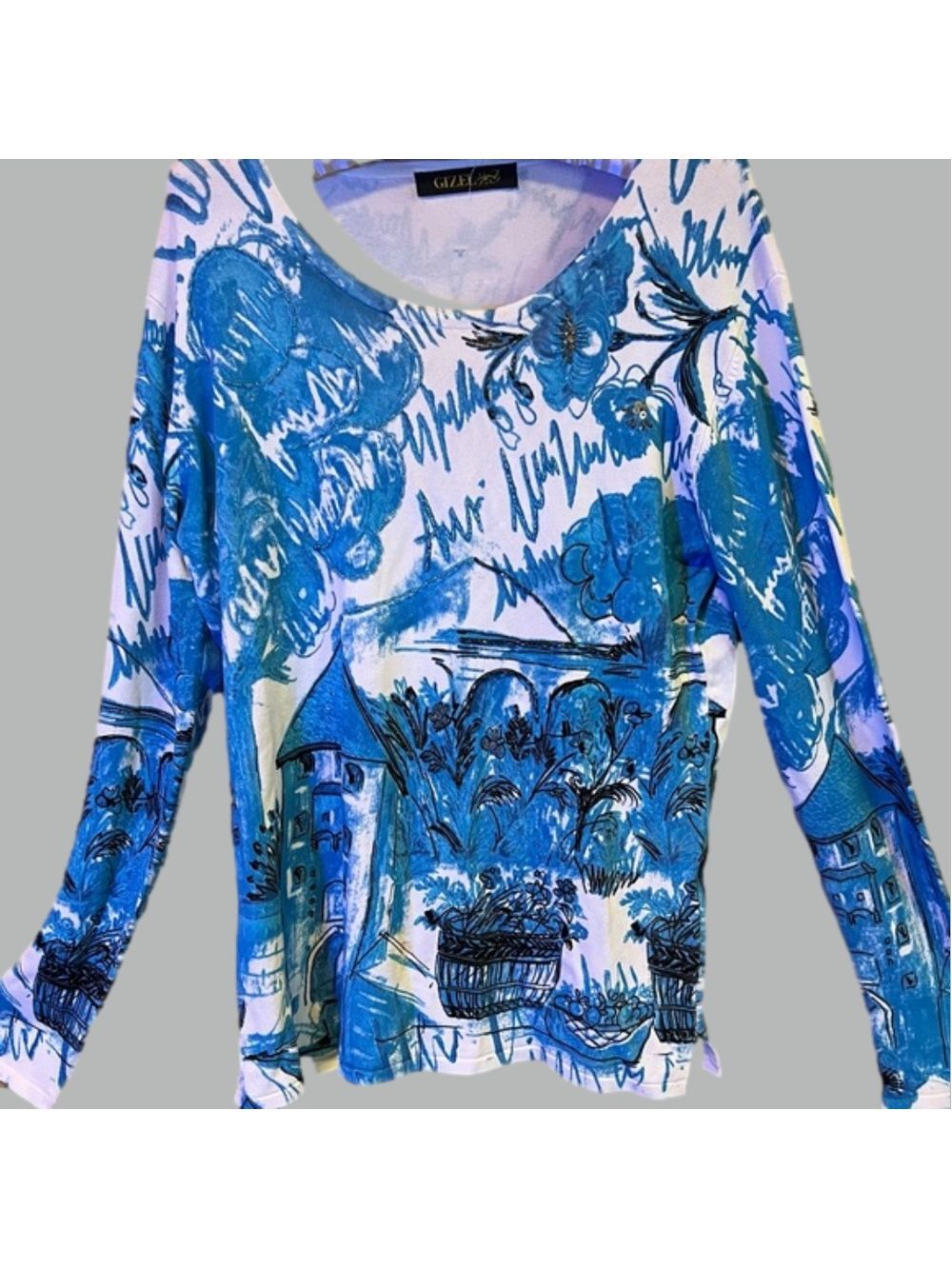 French Provincial Lightweight Sweater-Dressy